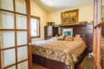Large master bedroom with ample storage